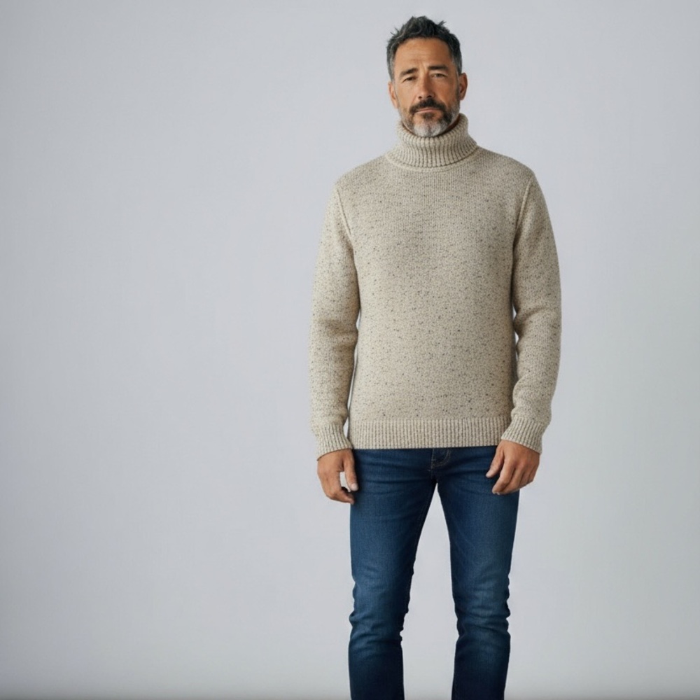 Men's Turtleneck Sweater